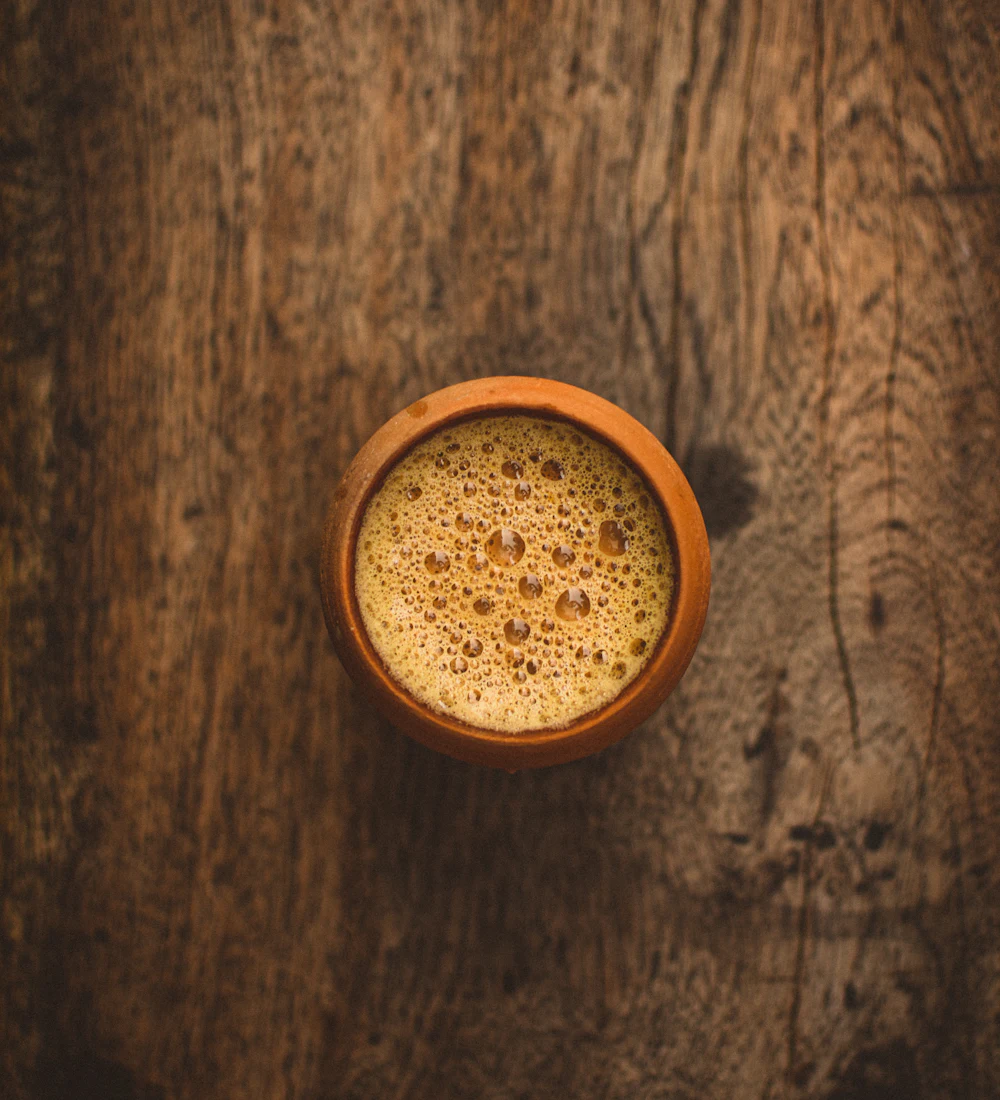 Kulhad chai in a clay cup