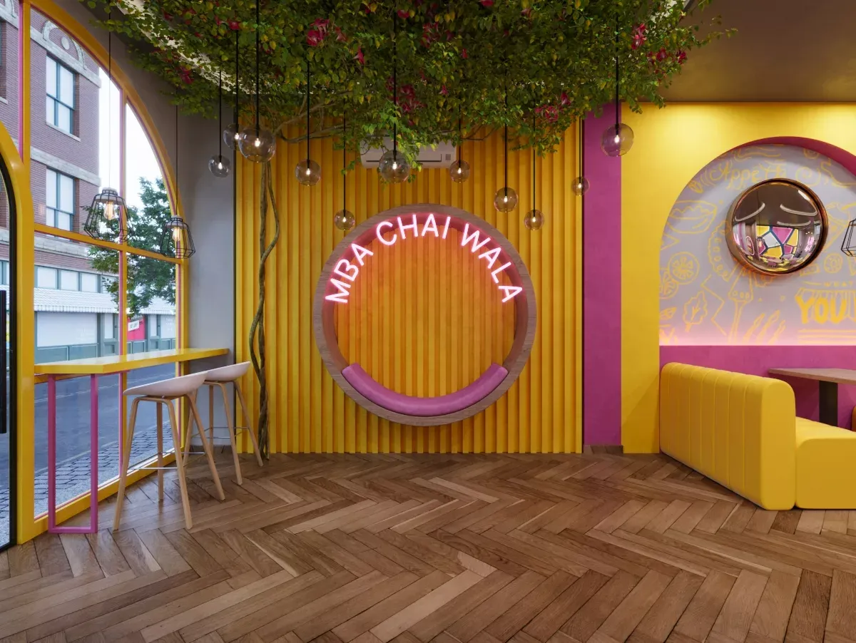 Inside an MBA Chai Wala café